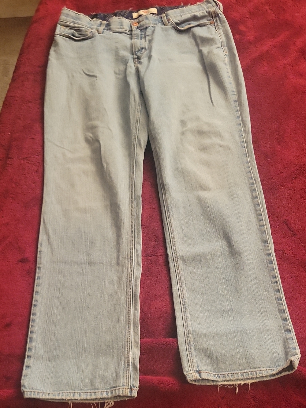 Levi's 525 Light Blue Jeans